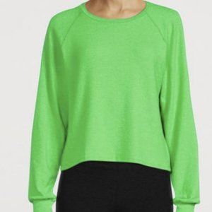 Beyond Yoga Activewear | Slouchy Lounge Pullover - Honeydew Pop